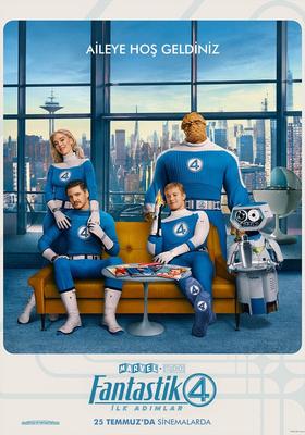 Fantastik Dörtlü: İlk Adımlar / The Fantastic Four: First Steps (25 Temmuz' da vizyonda)